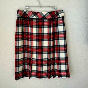 PENDLETON Tartan School Girl Skirt women’s Sz 8 VINTAGE
